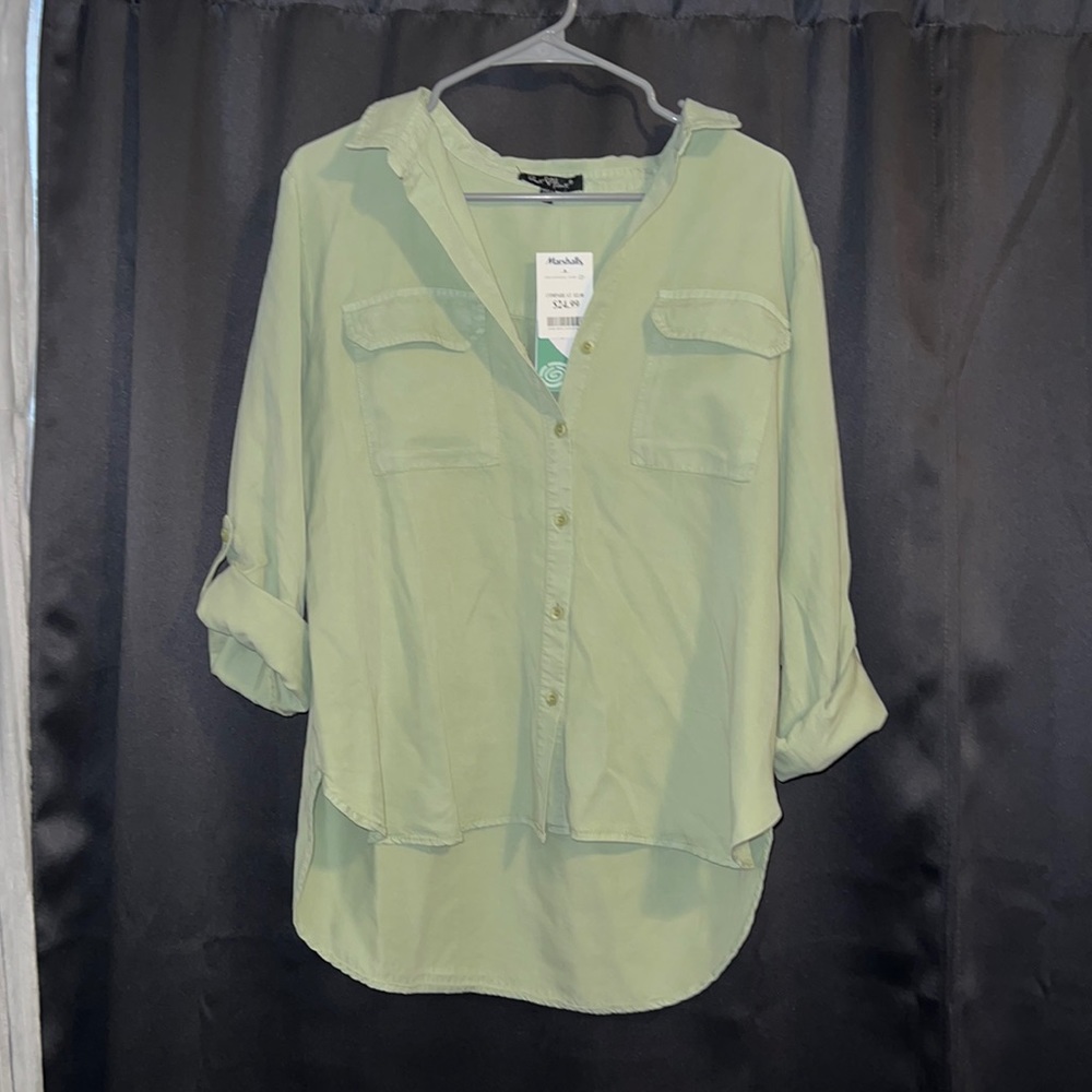 Velvet Heart button up top